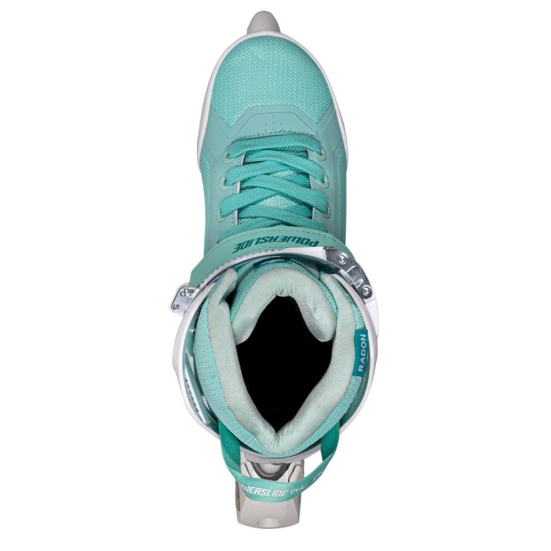 White / Turquoise Powerslide Radon 3x90 Lady | 48091-GAET